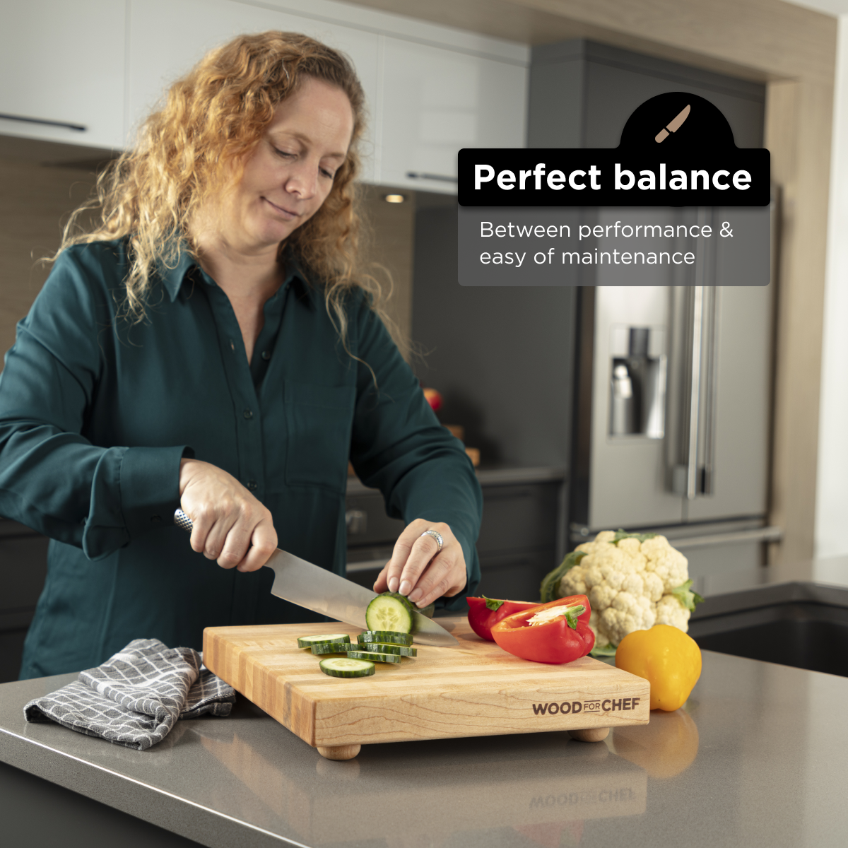 Raised Butcher Block