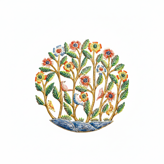 Painted Birds & Flowers
