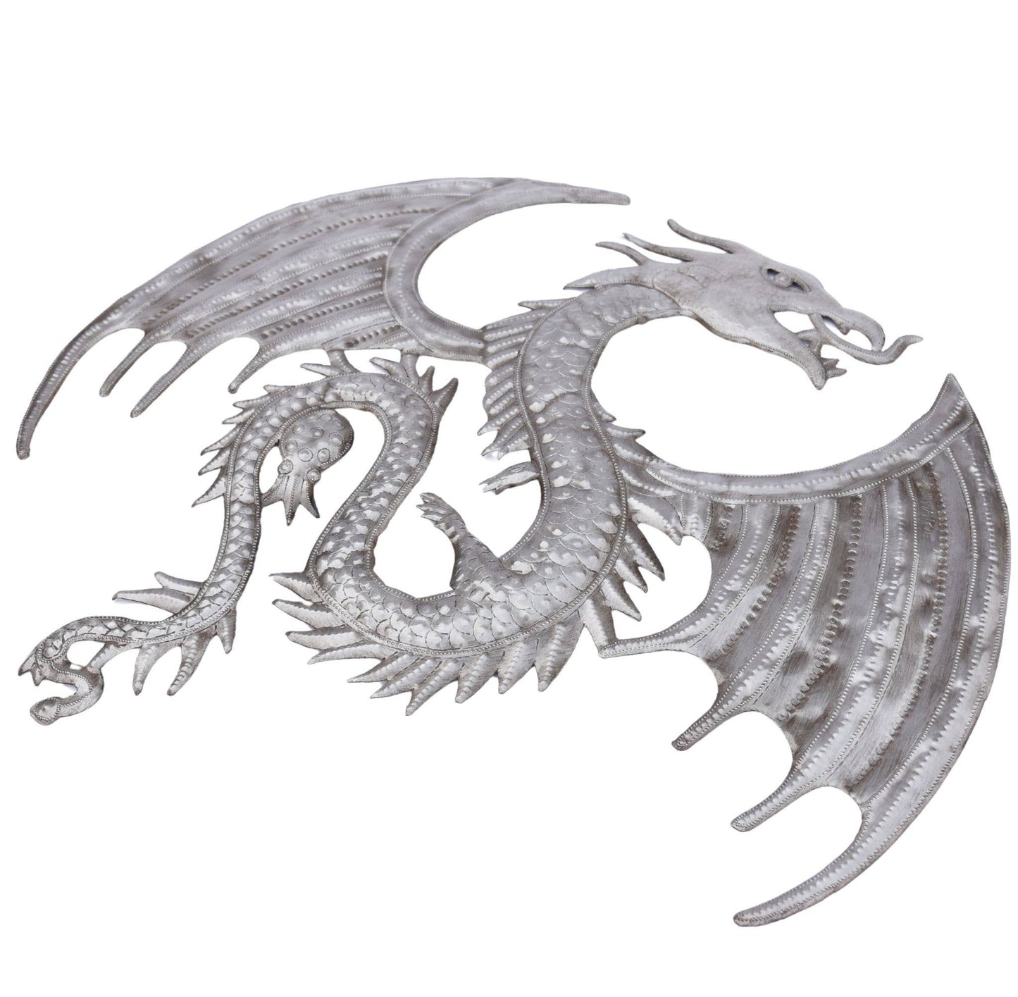 Handmade Haitian Metal Dragon Wall Art – Fair Trade Recycled