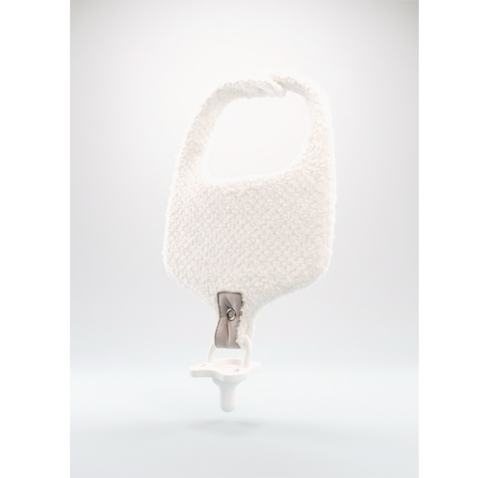 Soothe & Snap Pacifier Bib | Lavender Drift