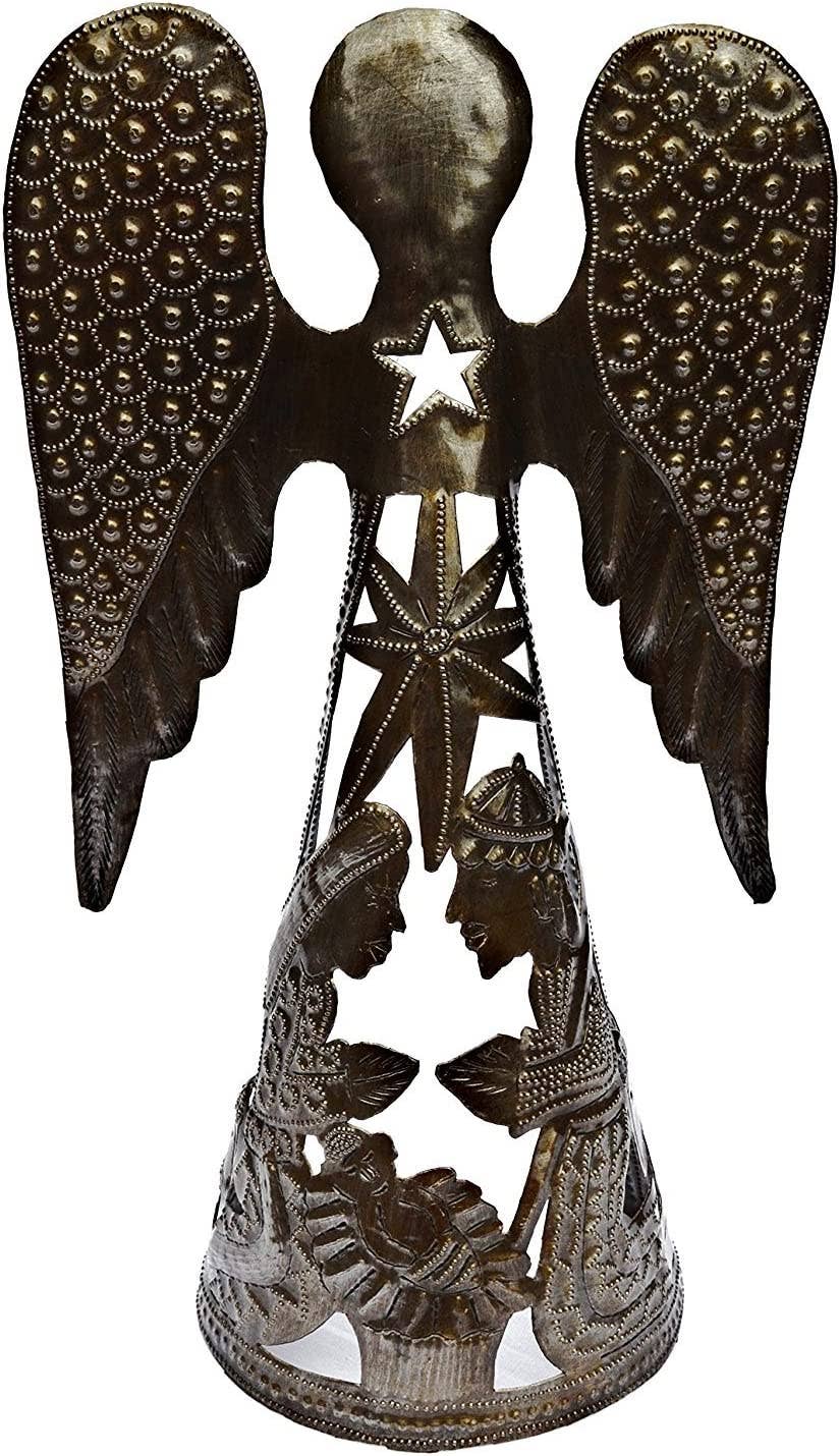 Nativity Scene, Standing Angel 11" x 5.75" x 3"