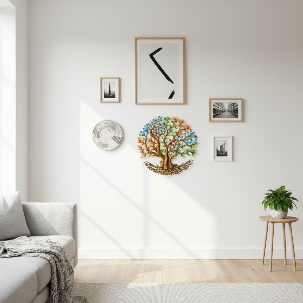 Painted Multicolor Tree