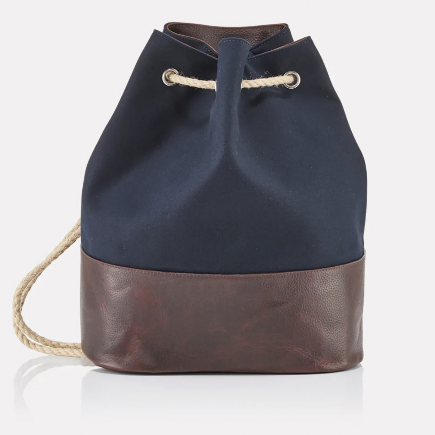 Wanderlust Canvas Duffle Bag - Classic Navy