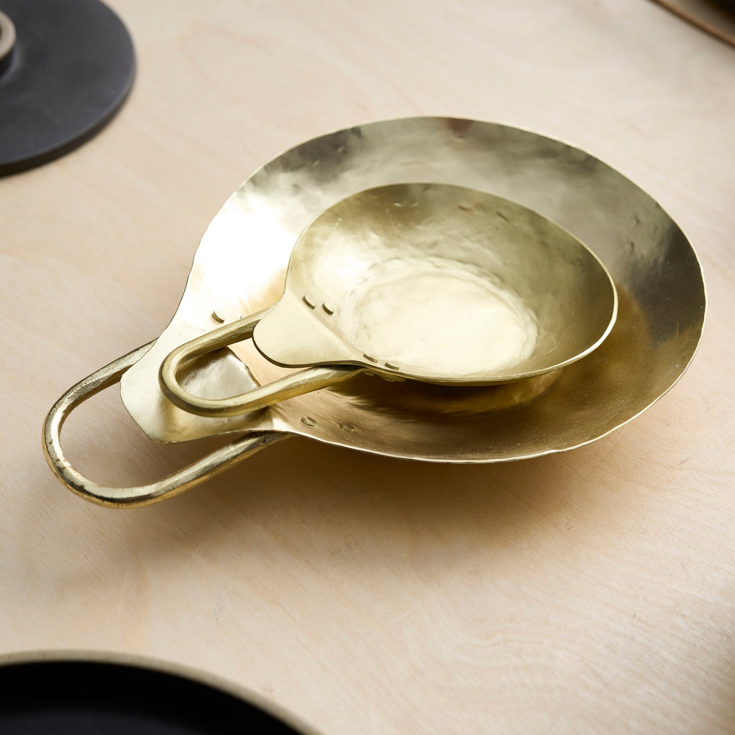 Forge Brass Spoon Rests Assorted - Set of 2