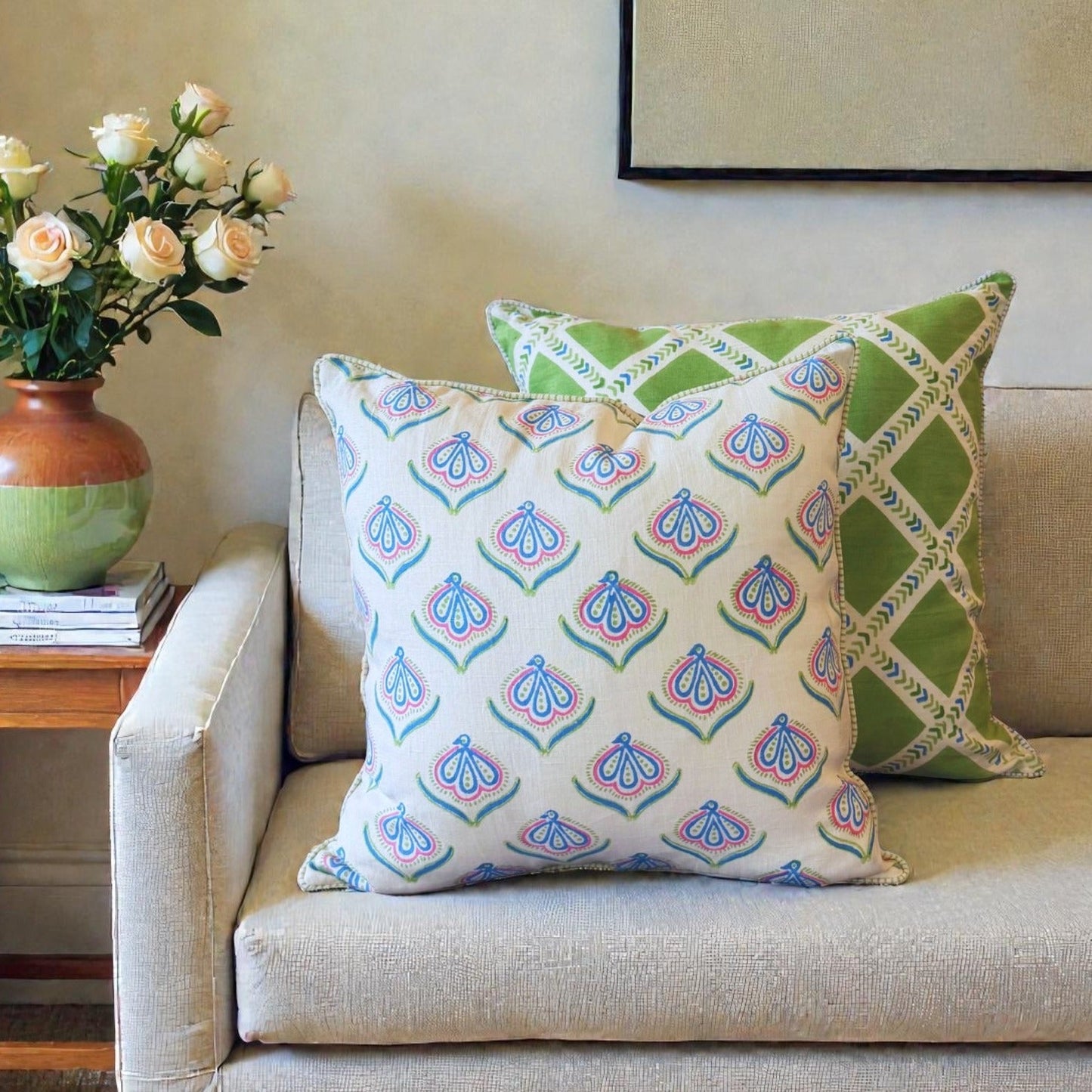 Morni Linen Pillow Cover
