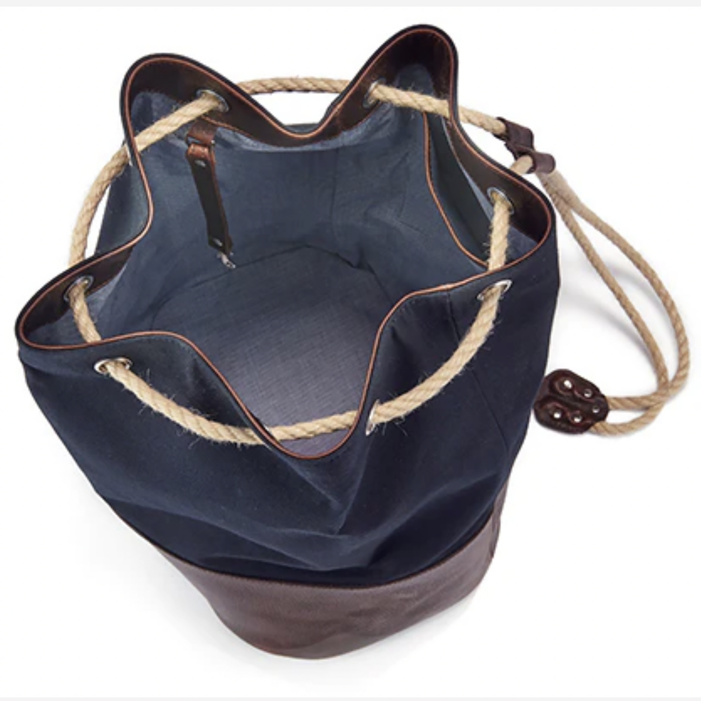 Wanderlust Canvas Duffle Bag - Classic Navy