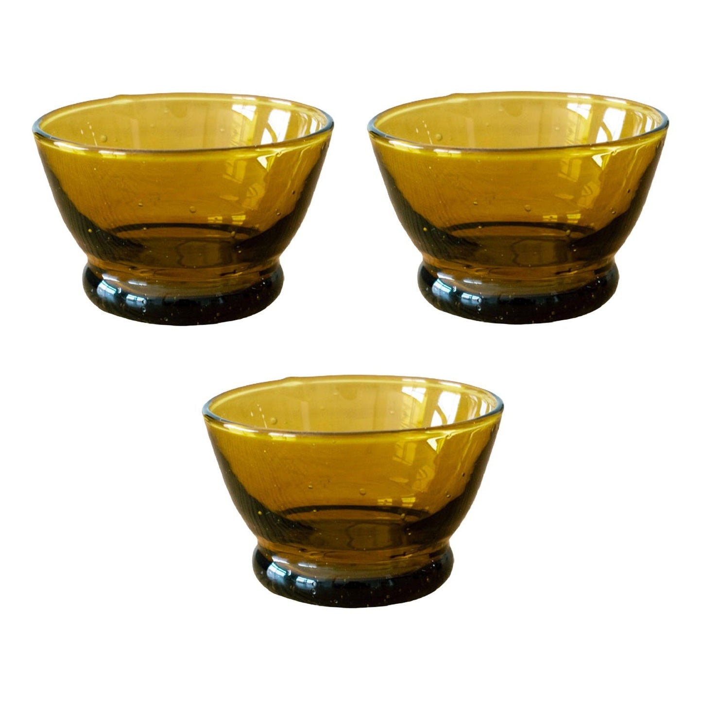 Footed Glass Bowl