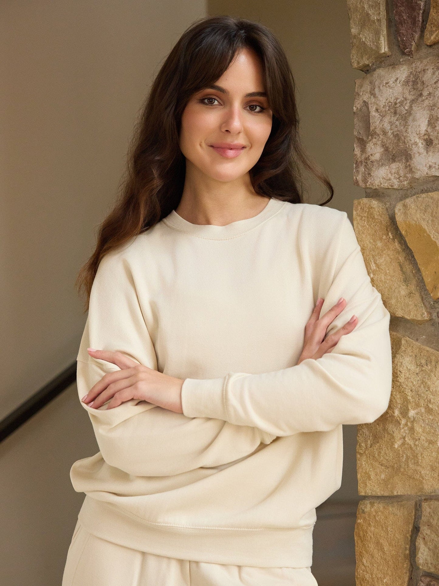 Core Feather Fleece Sweatshirt