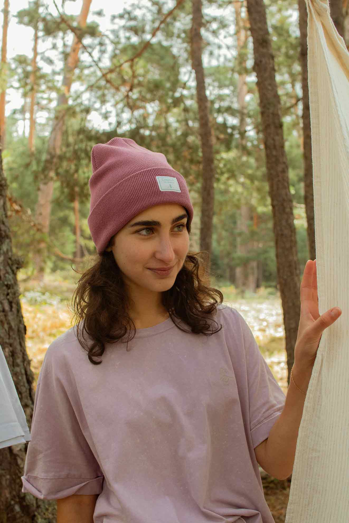 Gorro orgánico - Hibisco