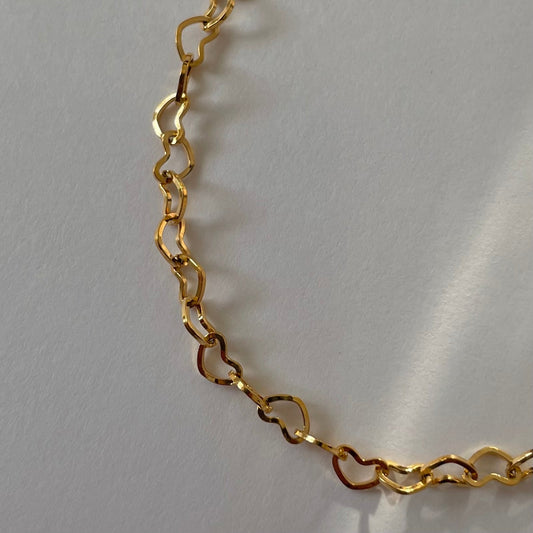 Heart Chain Bracelet