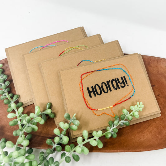 Hooray Greeting Cards