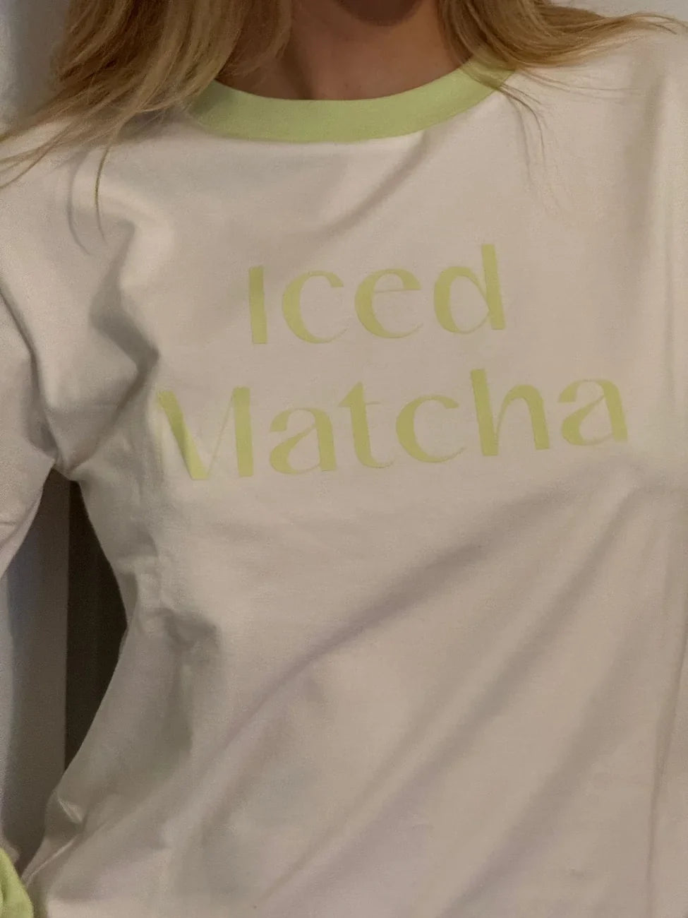 Vegan T-Shirt Iced Matcha