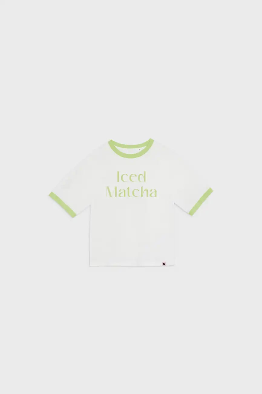 Vegan T-Shirt Iced Matcha