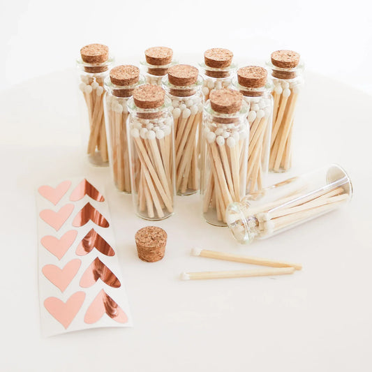 Matches - Glass Bottle