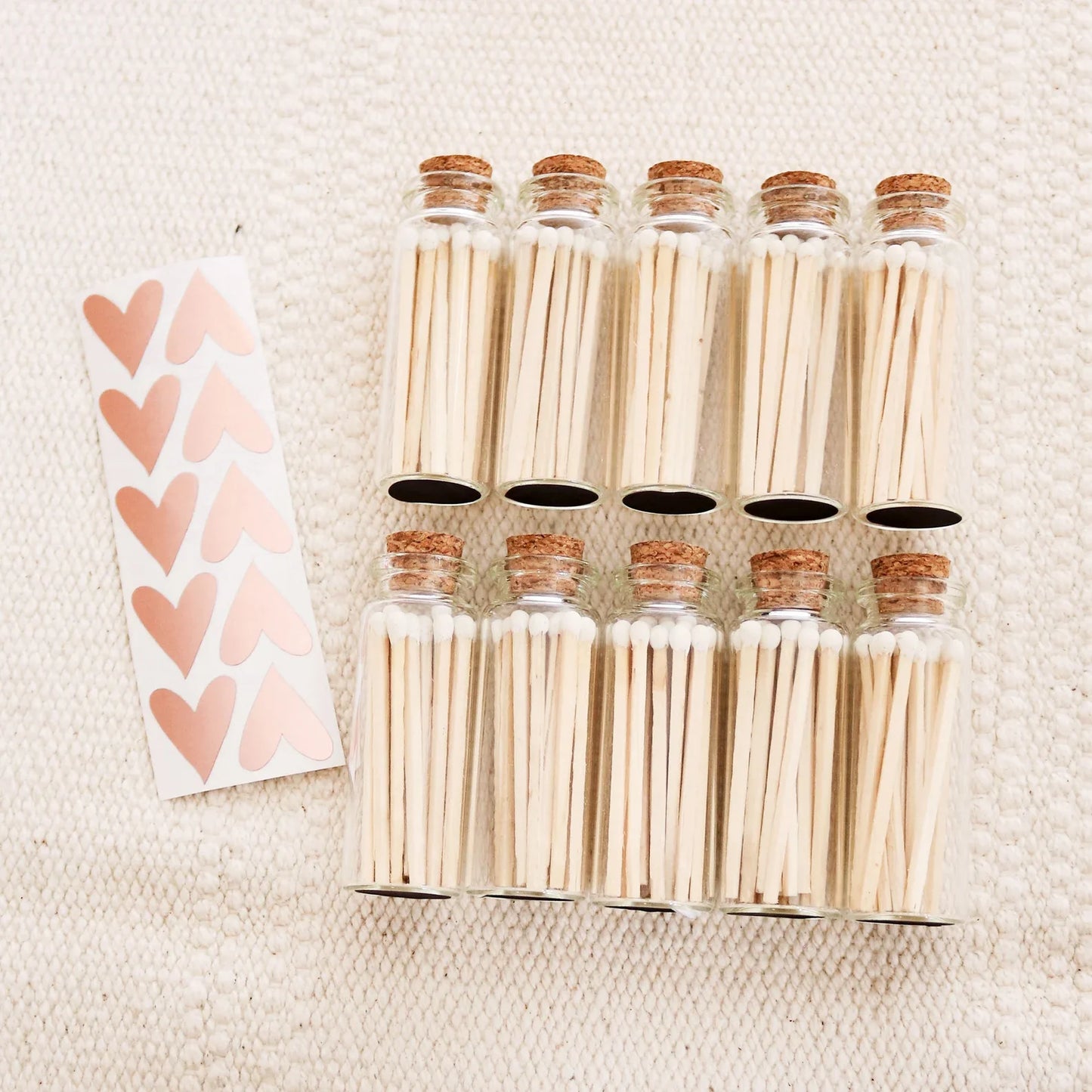 Matches - Glass Bottle