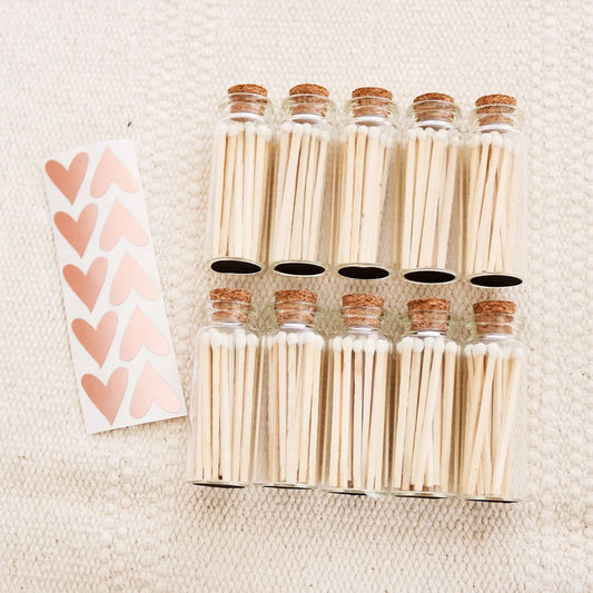 Matches - Glass Bottle