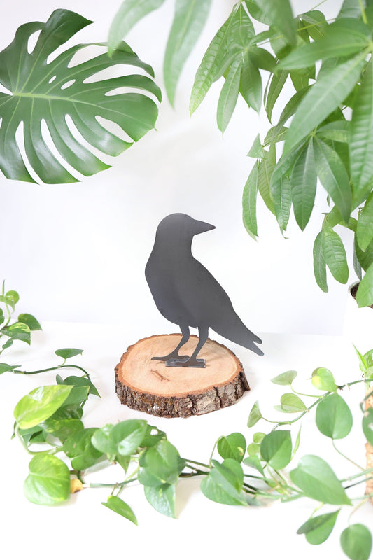 Crow Statue