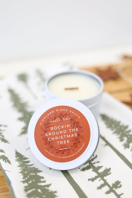 "Rockin' Around The Christmas Tree" Tin