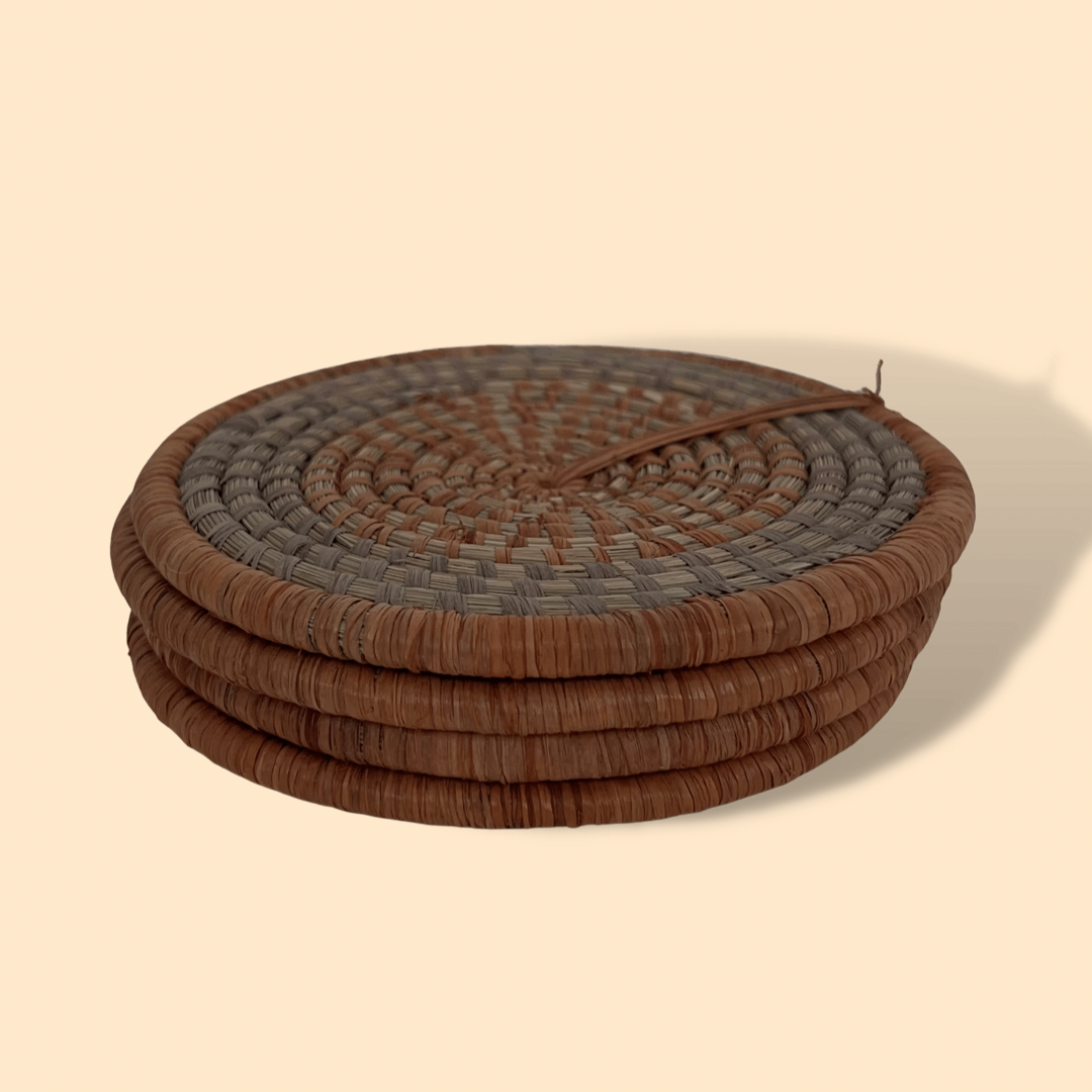 Woven Grass Coasters