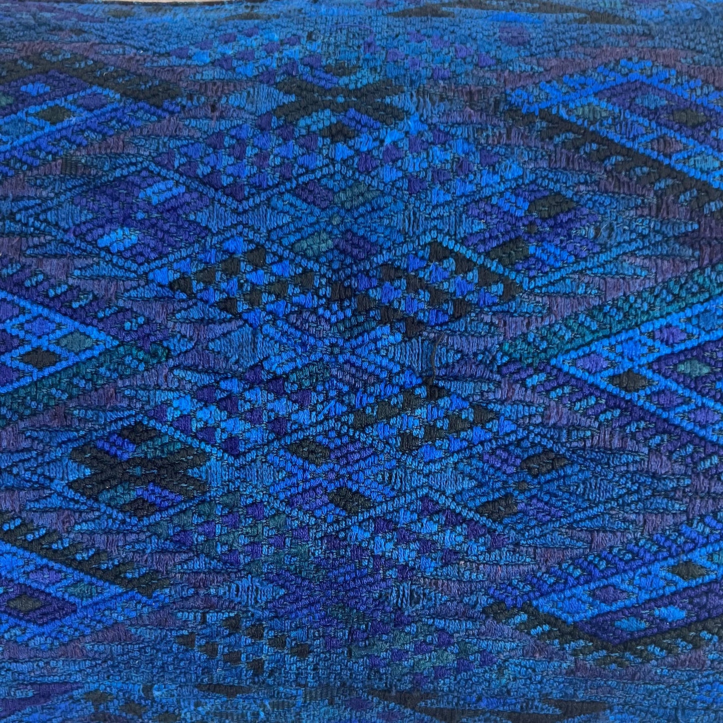 Huipil & Hemp Throw Pillow Cover