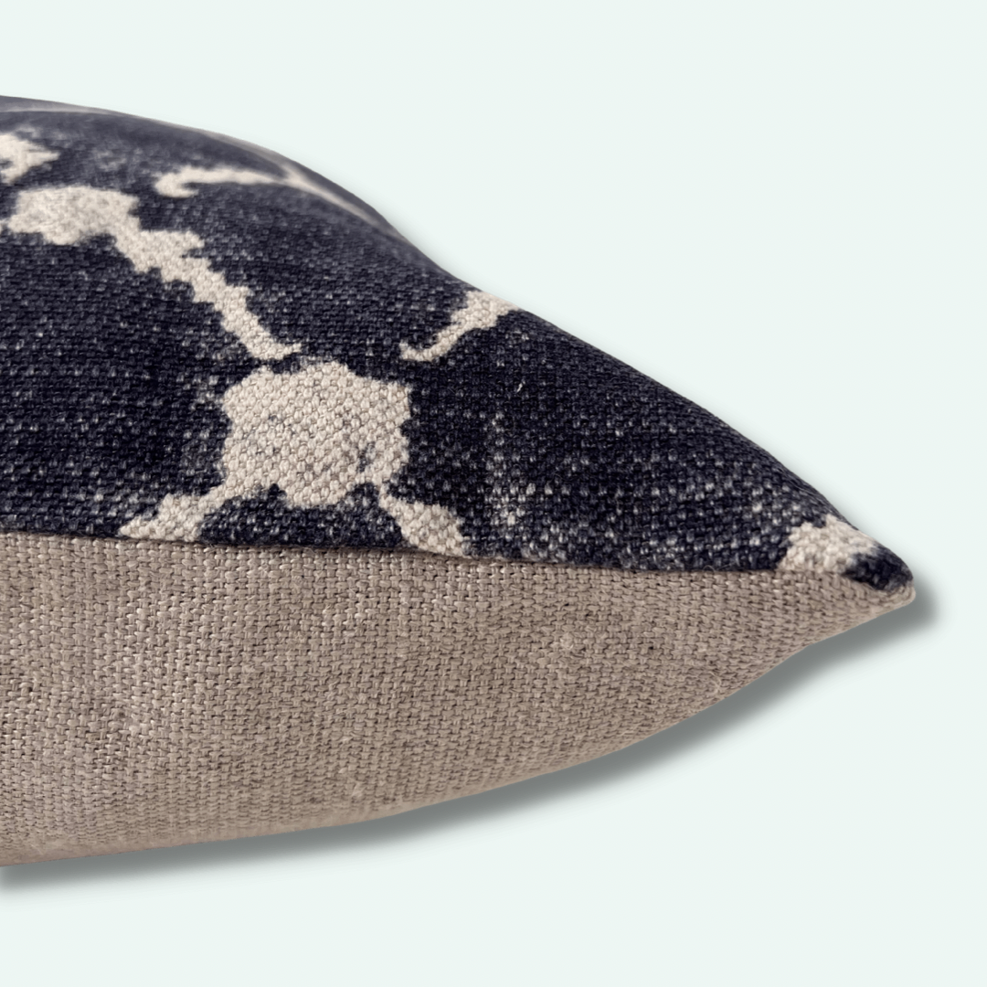 Handmade Linen Throw Pillow