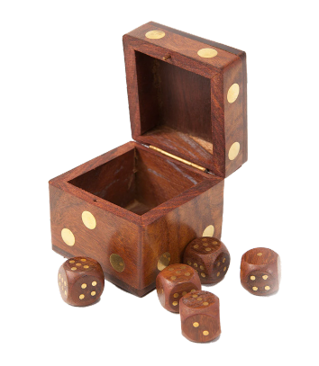 5 DICE BOX SET