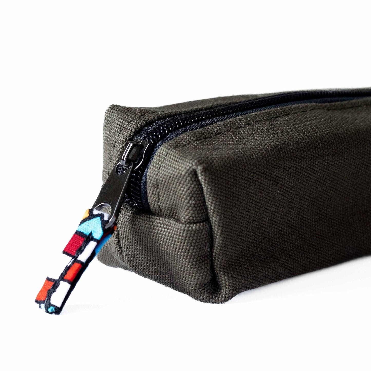 Pencil Pouch Zipper Bag #color_jungle-green