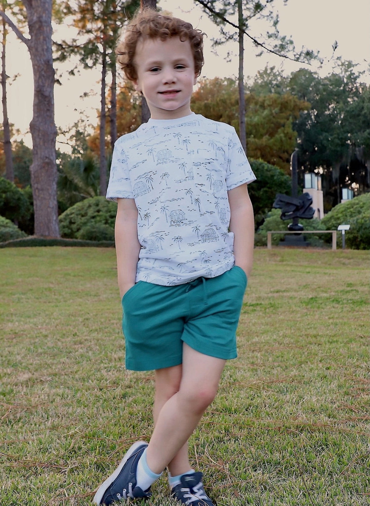 Kid's Organic Cotton Shorts