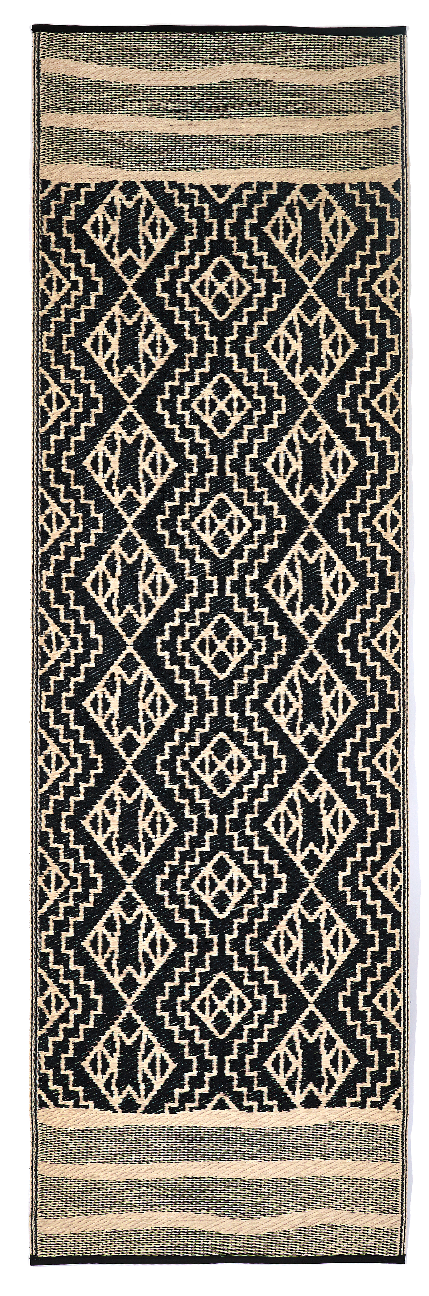 Kilimanjaro - Black Outdoor Rug for Patio FINAL SALE