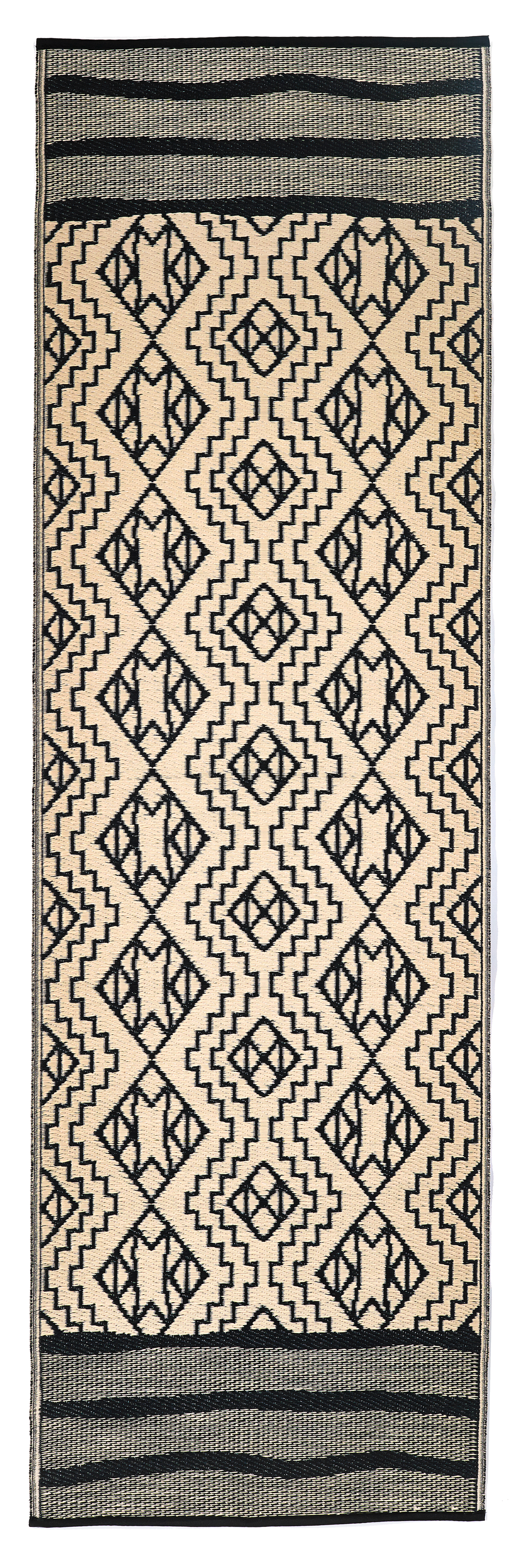 Kilimanjaro - Black Outdoor Rug for Patio FINAL SALE