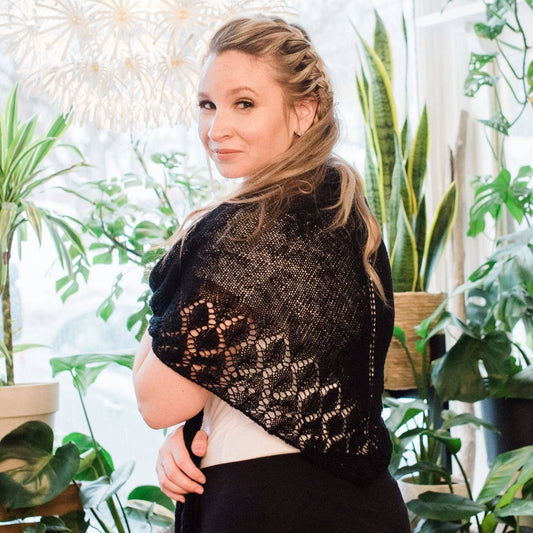 Lace Weight Silk Shawl Kit