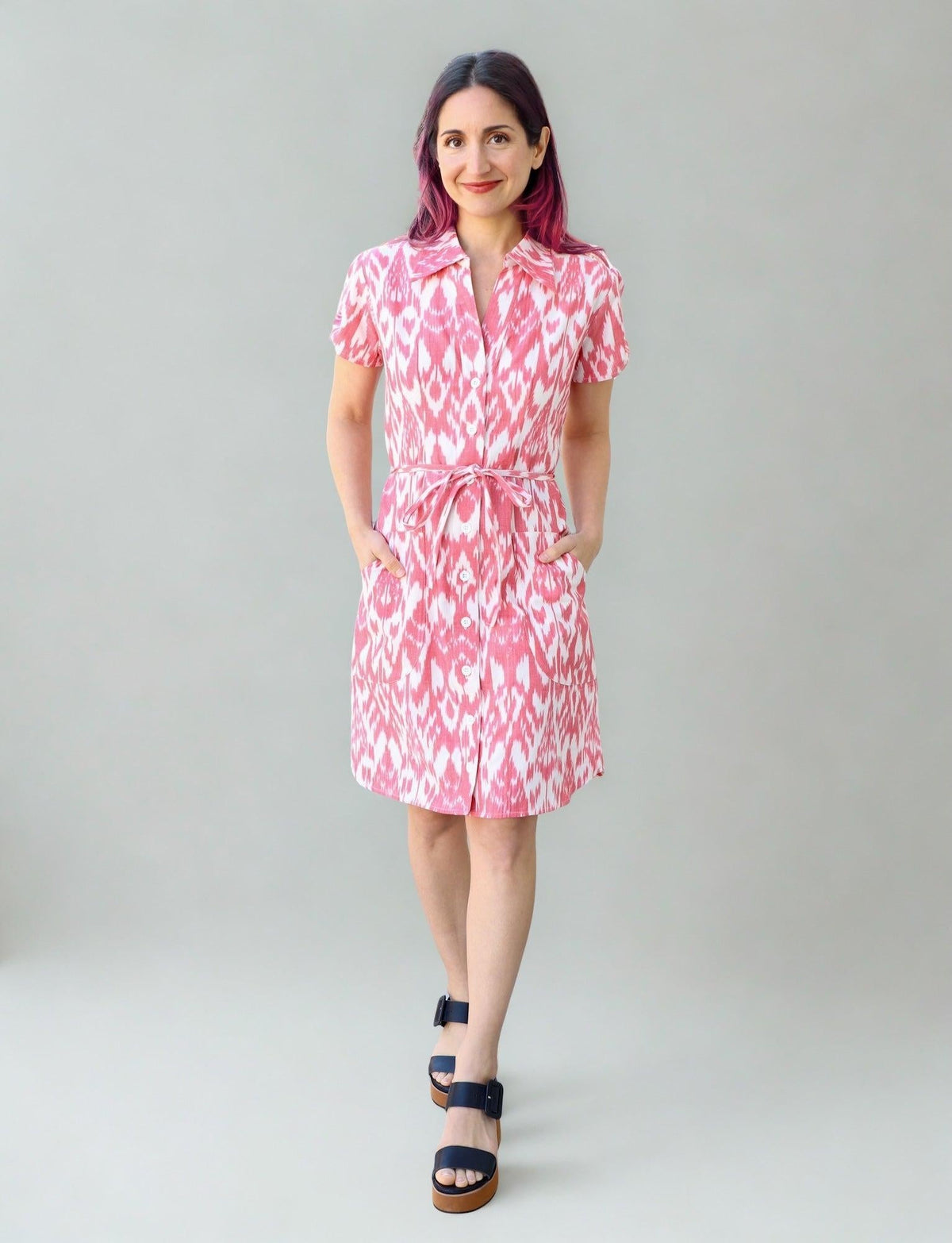 Lakshmi Organic Cotton Button Dress