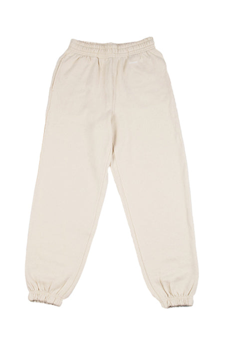 Joggers algodón orgánico - Crema
