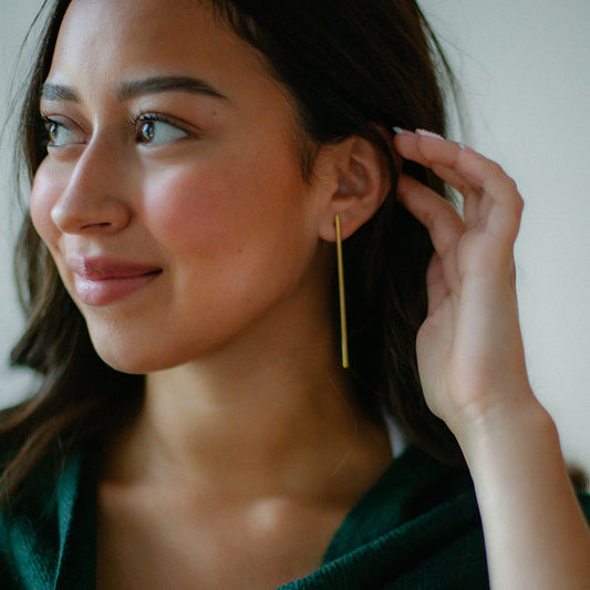 Minimal Bar Earrings