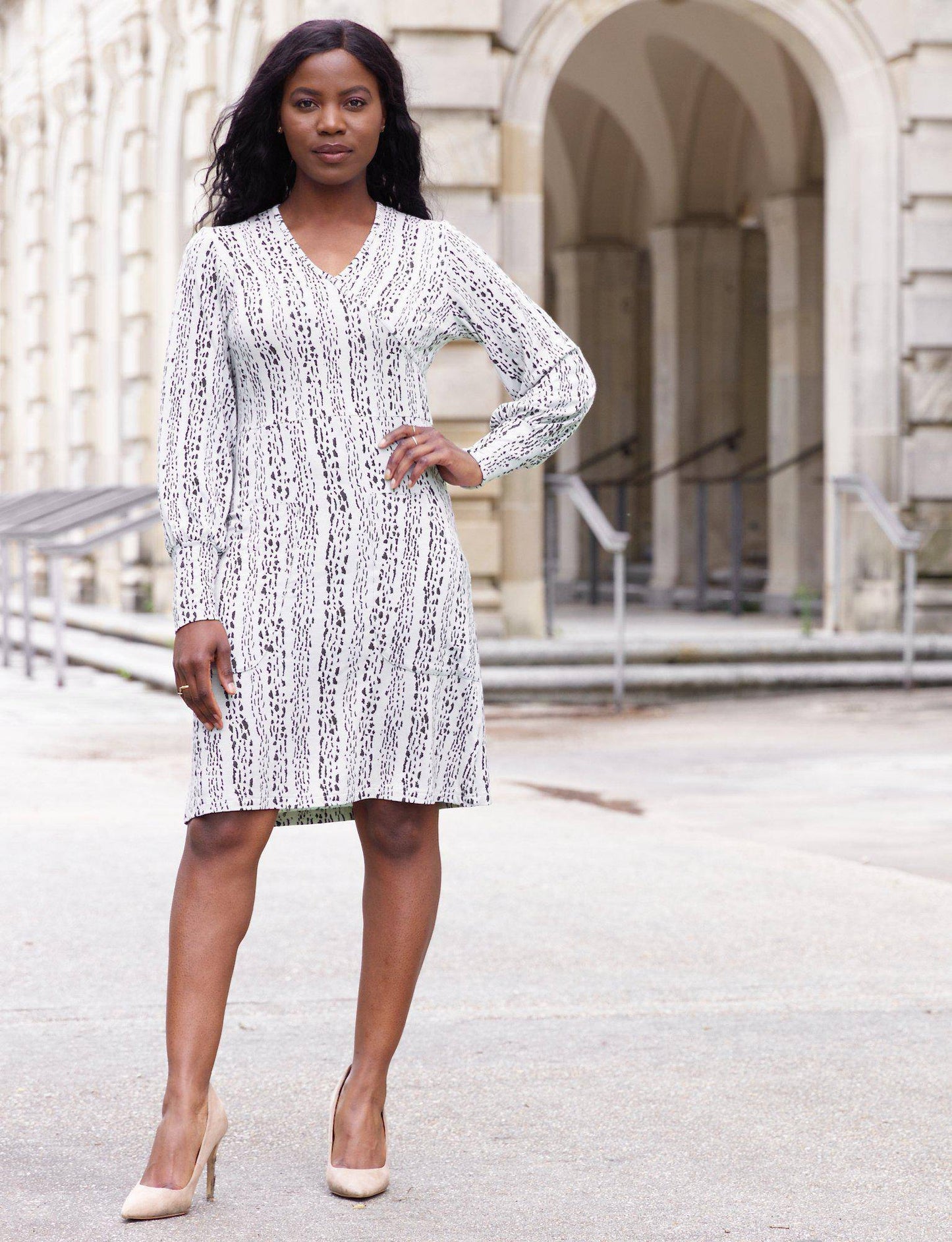 Marble Organic Dress- FINAL SALE