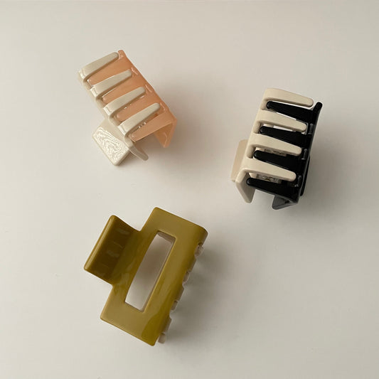 Mini Duo Tone Claw Clip