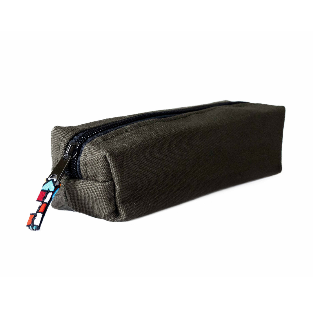 Pencil Pouch Zipper Bag #color_jungle-green