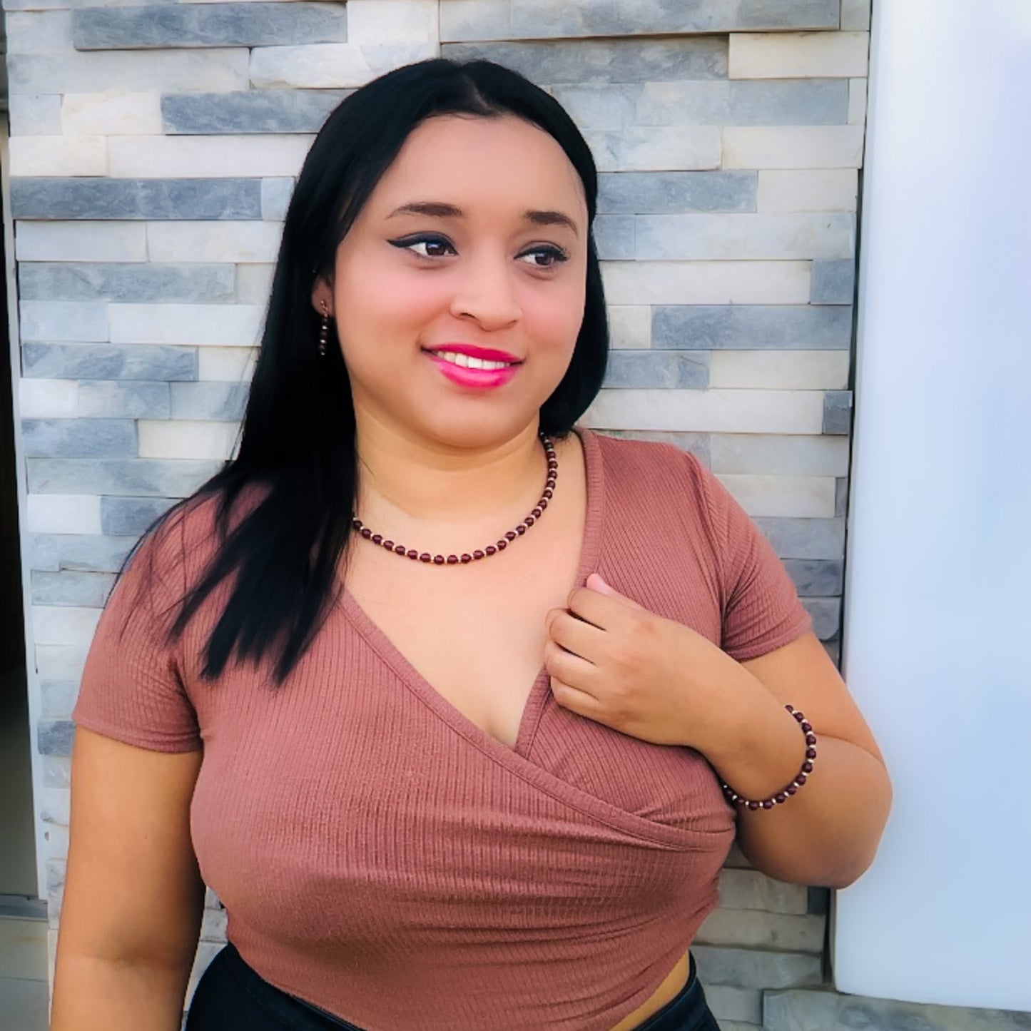 Mocha earrings