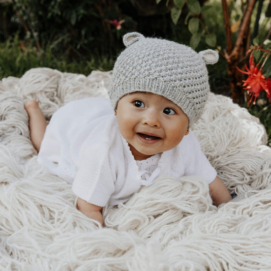 Muku Knit Llama Baby Hat