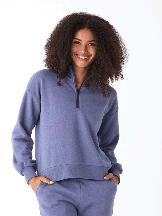 Constance Tribend Fleece Half Zip Pullover