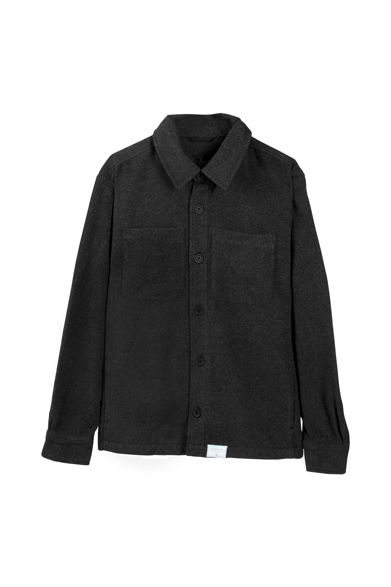 Chaqueta materiales reciclados - Gris Oscuro Jaspeado