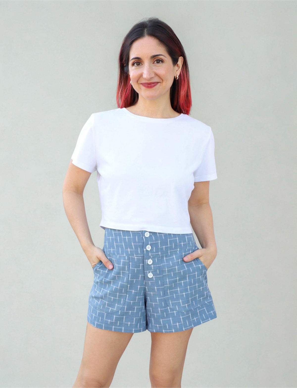 Nila Sky Organic Cotton Shorts