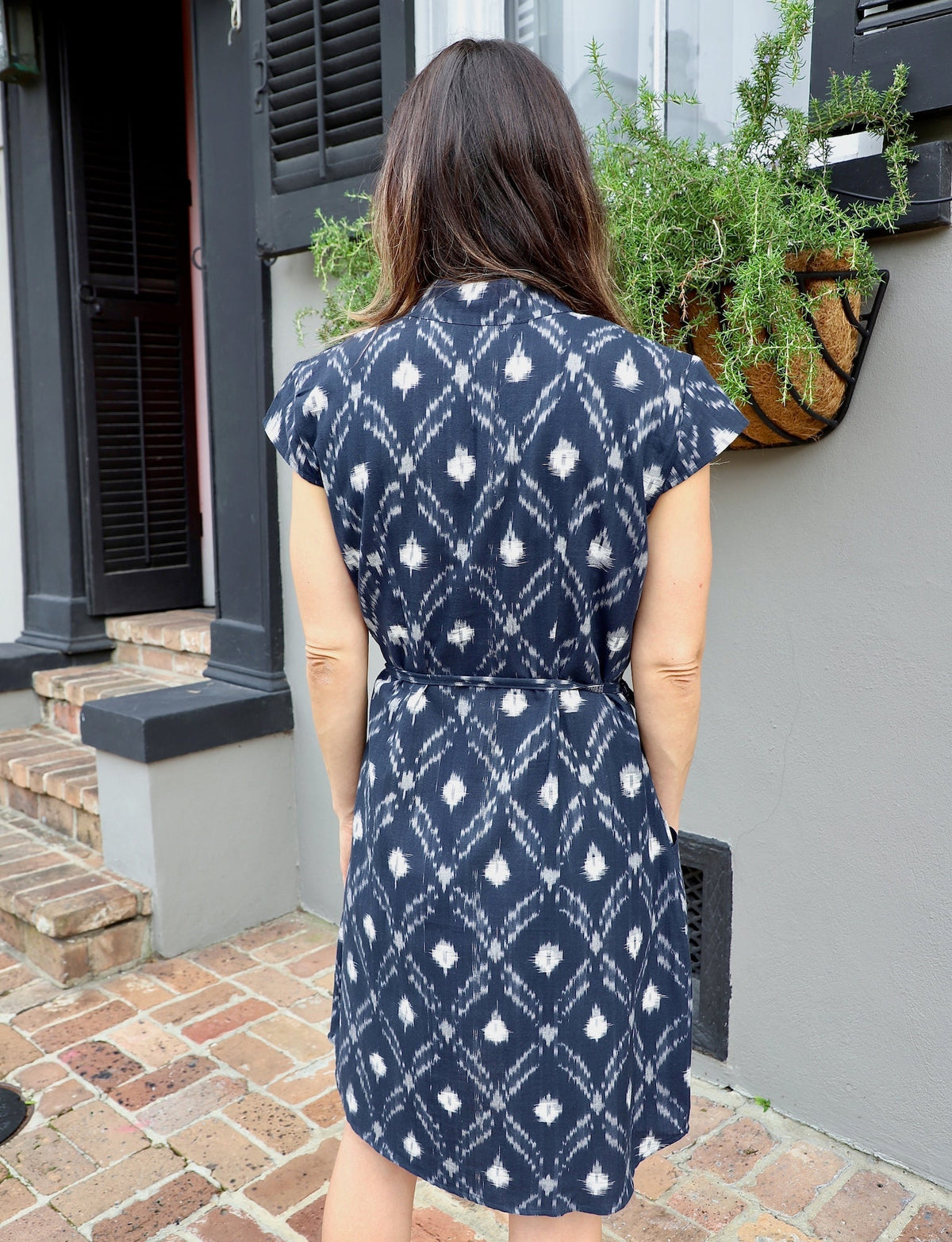 Nilam Organic Cotton Button Up Dress