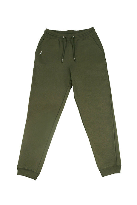 Pantalón algodón orgánico - Verde Tostado