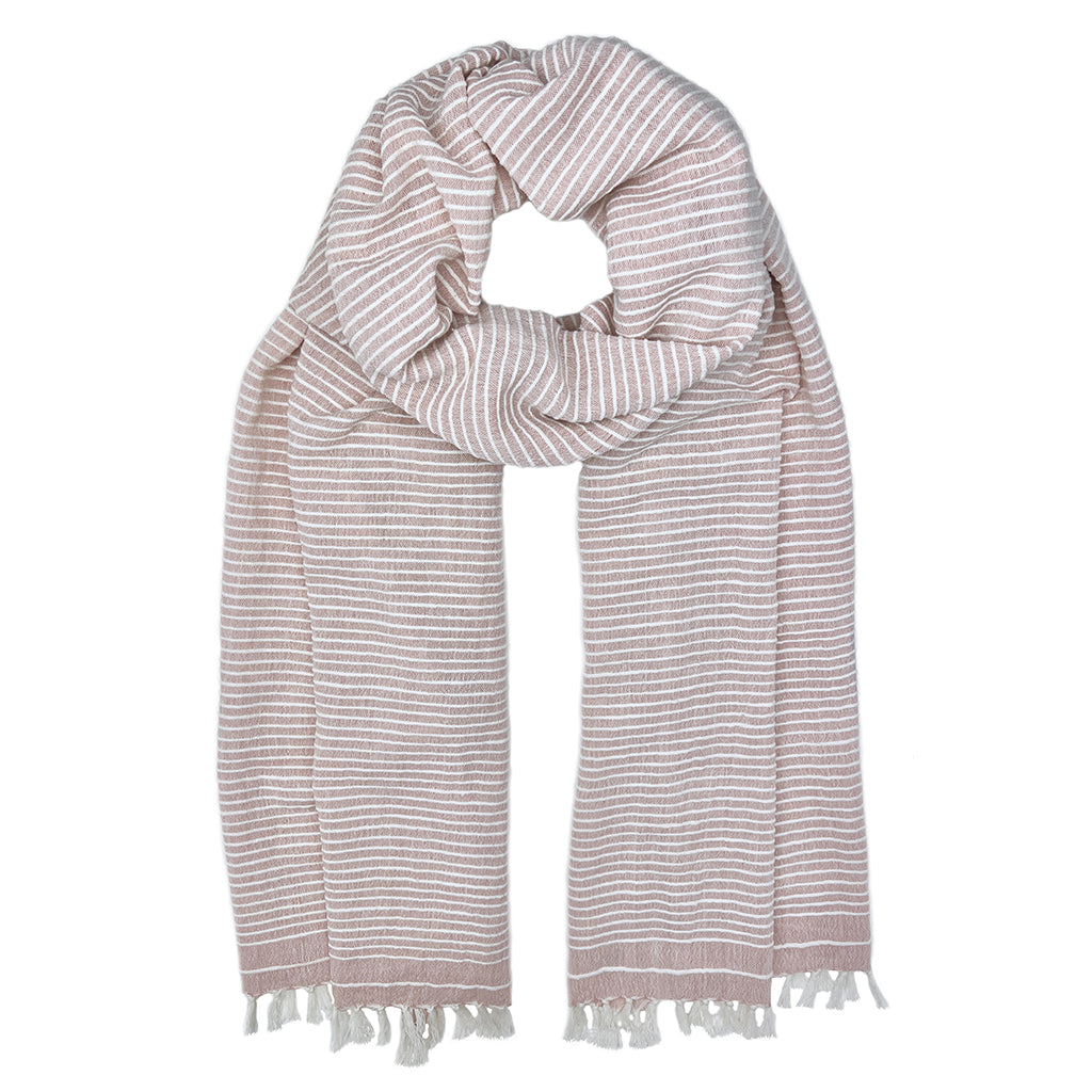 Ethiopian Stripe Wrap Scarf