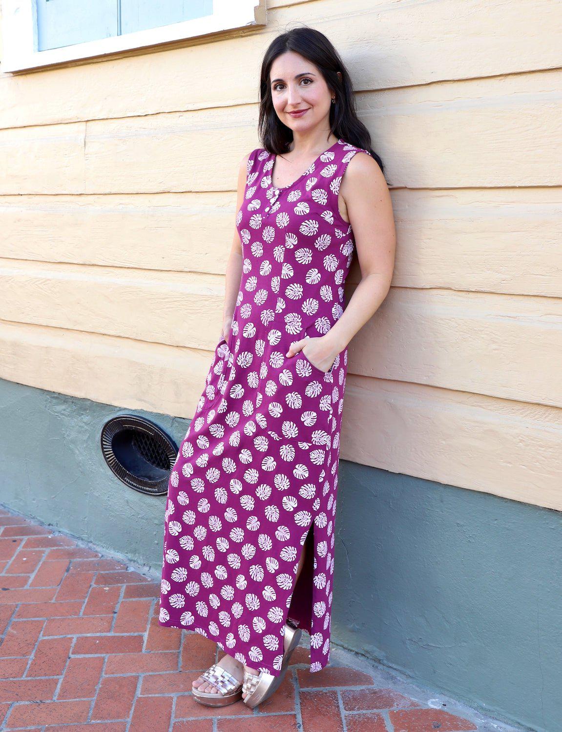 Plumeria Organic Dress