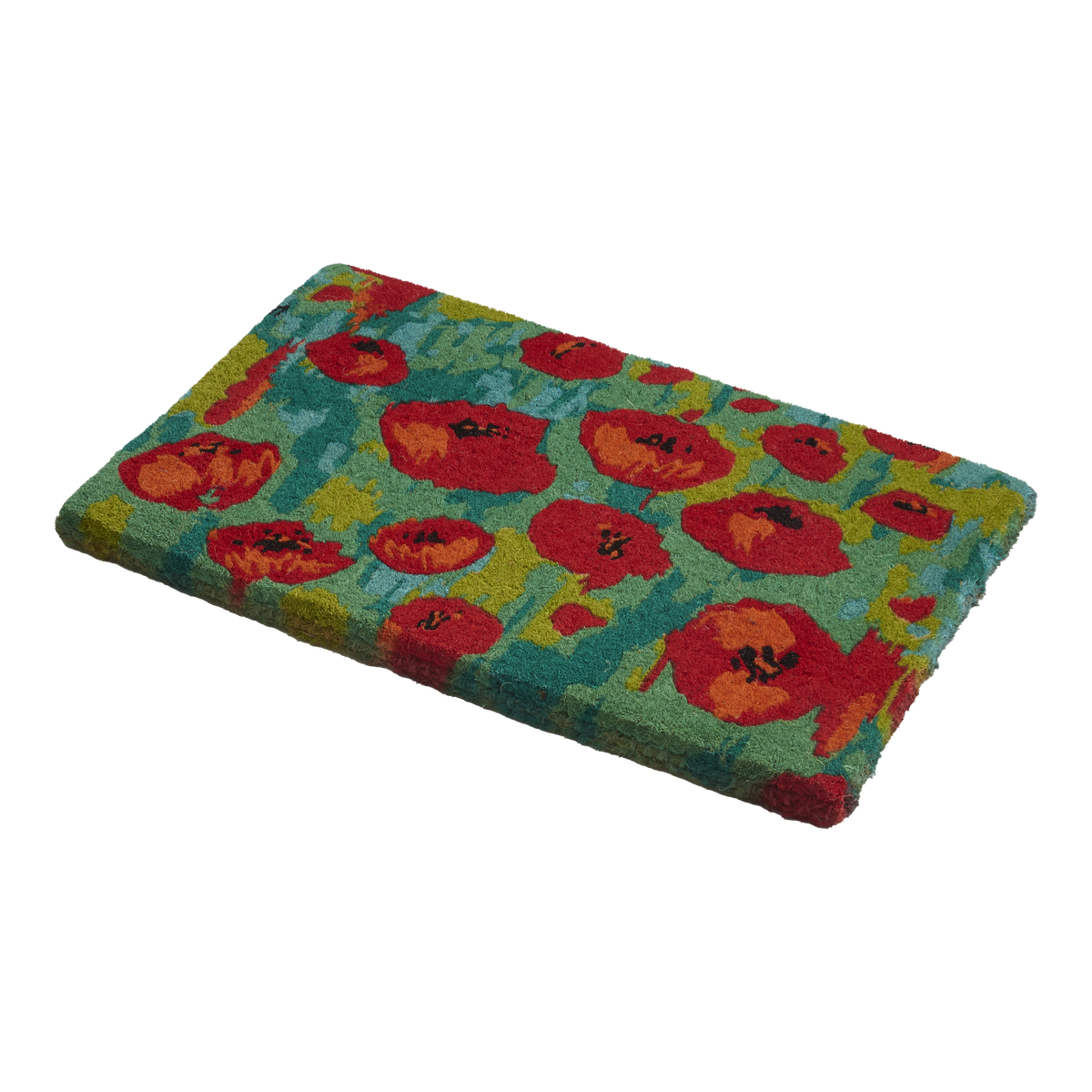 Field of Poppies - Red Multi Coir Doormat
