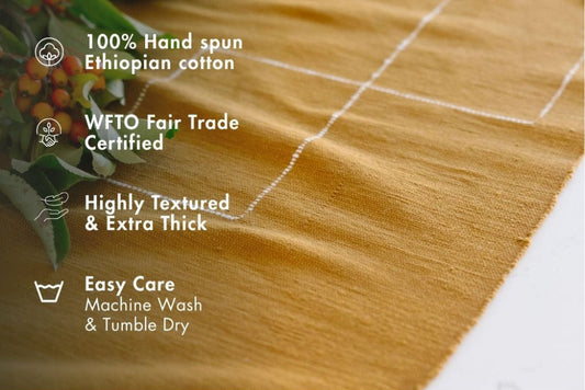 rift valley runner in bronze with key features on the side