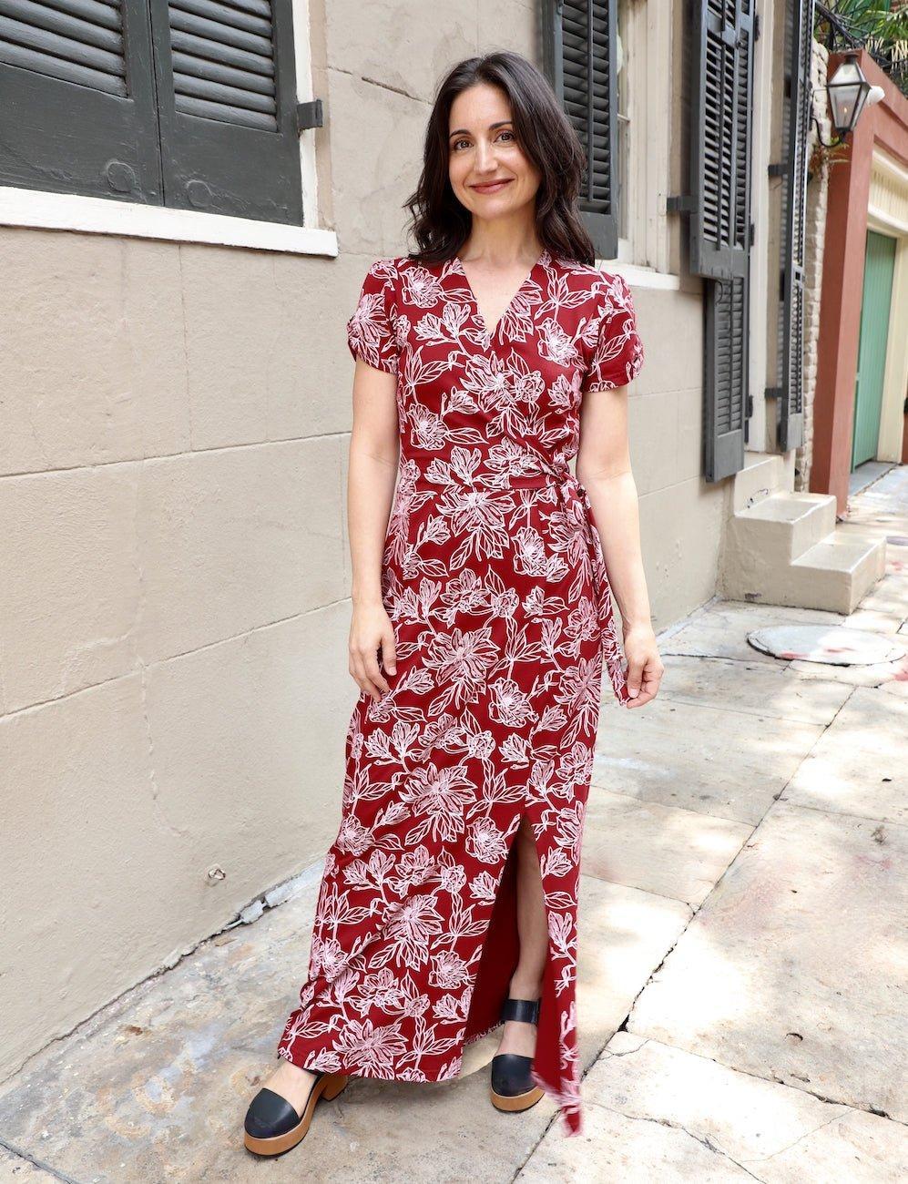 Ruby Magnolia Organic Maxi Dress