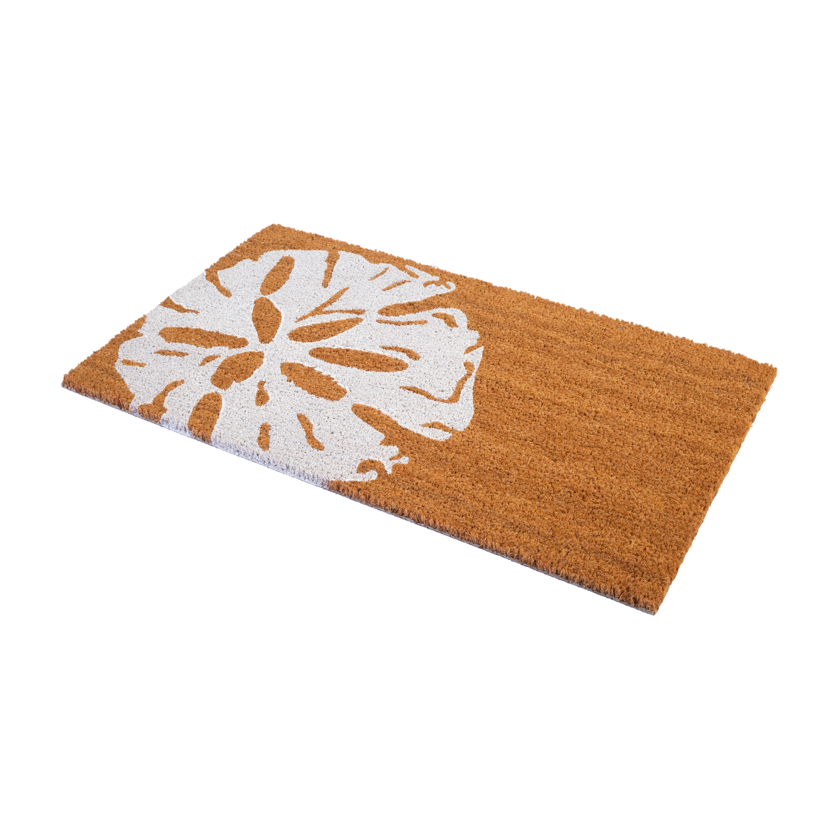 Sand Dollar Coir Doormat